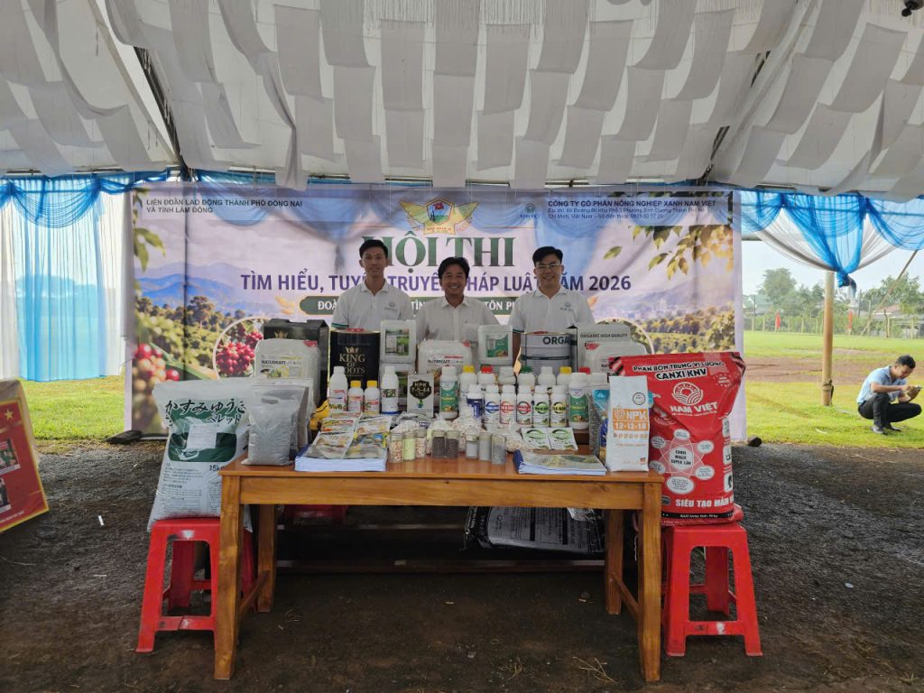 Công ty Cổ phần Nông nghiệp xanh Nam Việt tham gia gian hàng triển lãm