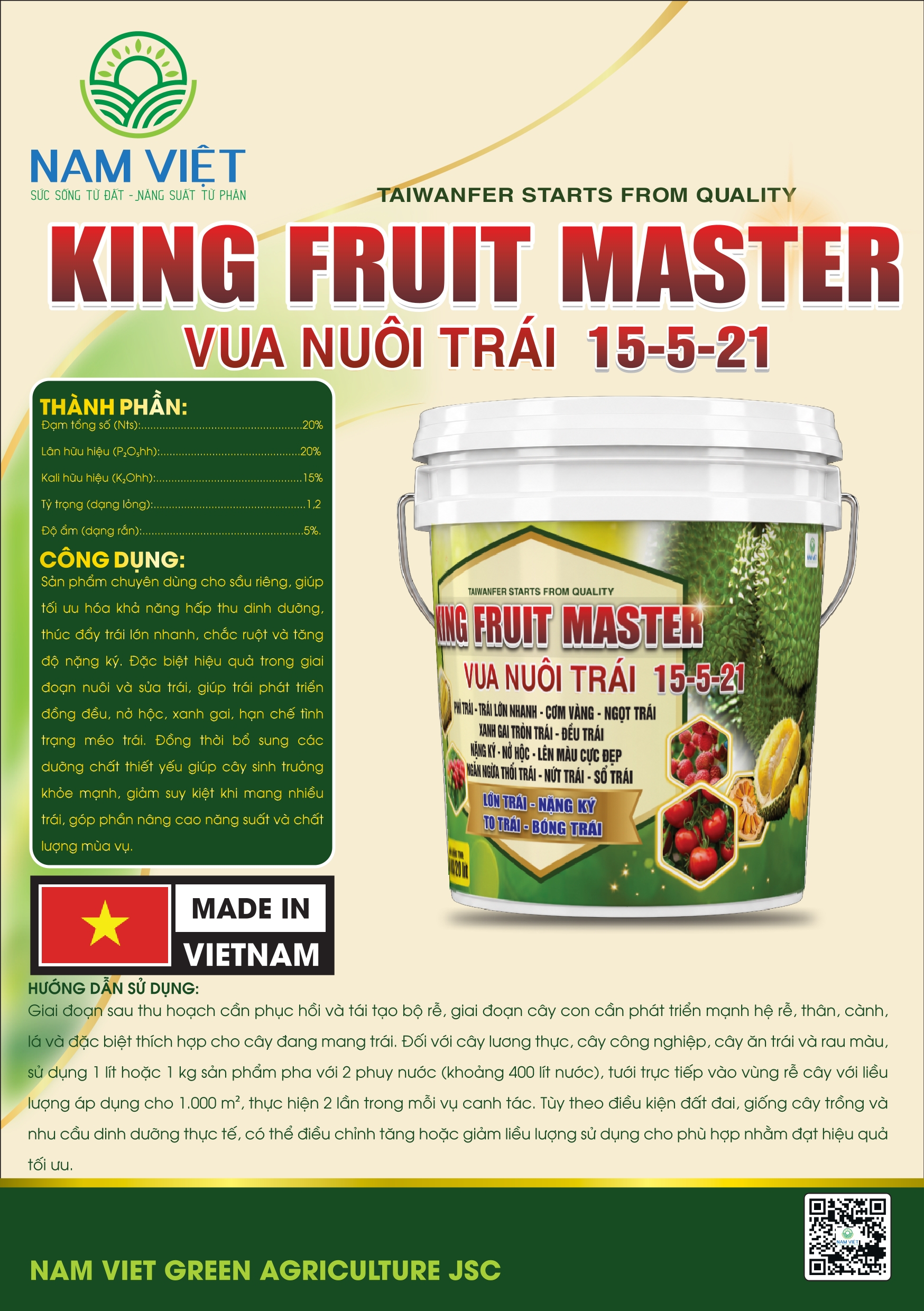 KING FRUIT MASTER VUA NUÔI TRÁI 15-5-21